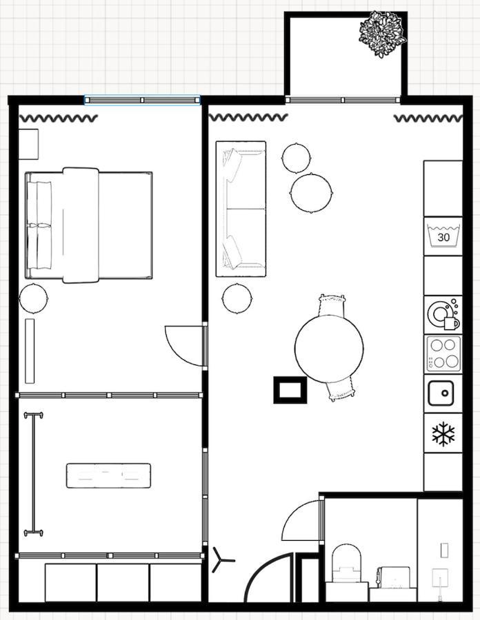 Design+Luxus Apartment Im Zentrum! +Netflix Warsaw Exterior photo